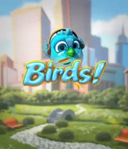 Enjoy the playful world of the Birds! game by Betsoft, featuring bright graphics and innovative gameplay. Watch as cute birds fly in and out on wires in a animated cityscape, offering engaging methods to win through matching birds. A delightful take on slot games, perfect for animal and nature lovers.